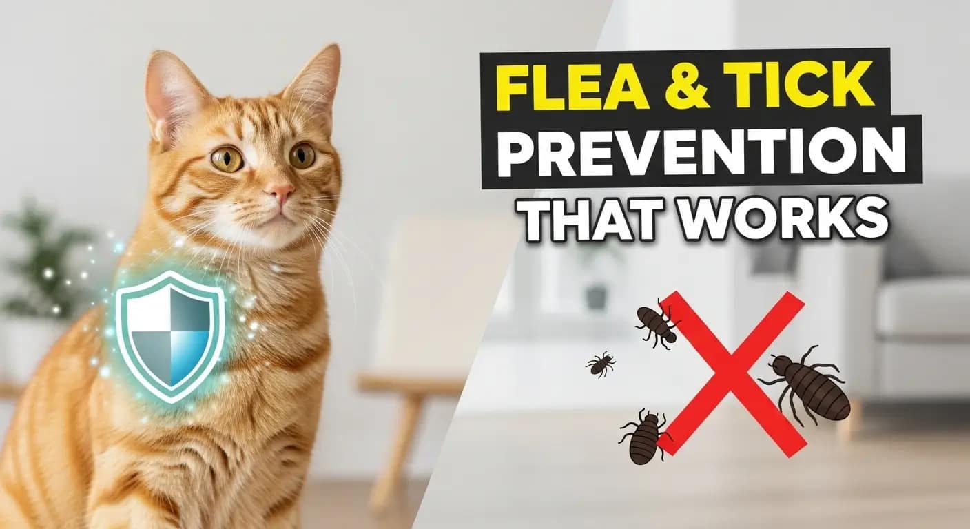 Flea and Tick Prevention for Cats That Really Works